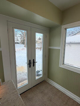 Patio Door (Interior View)