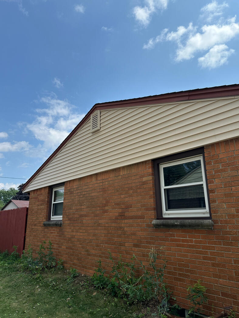 New siding Completion