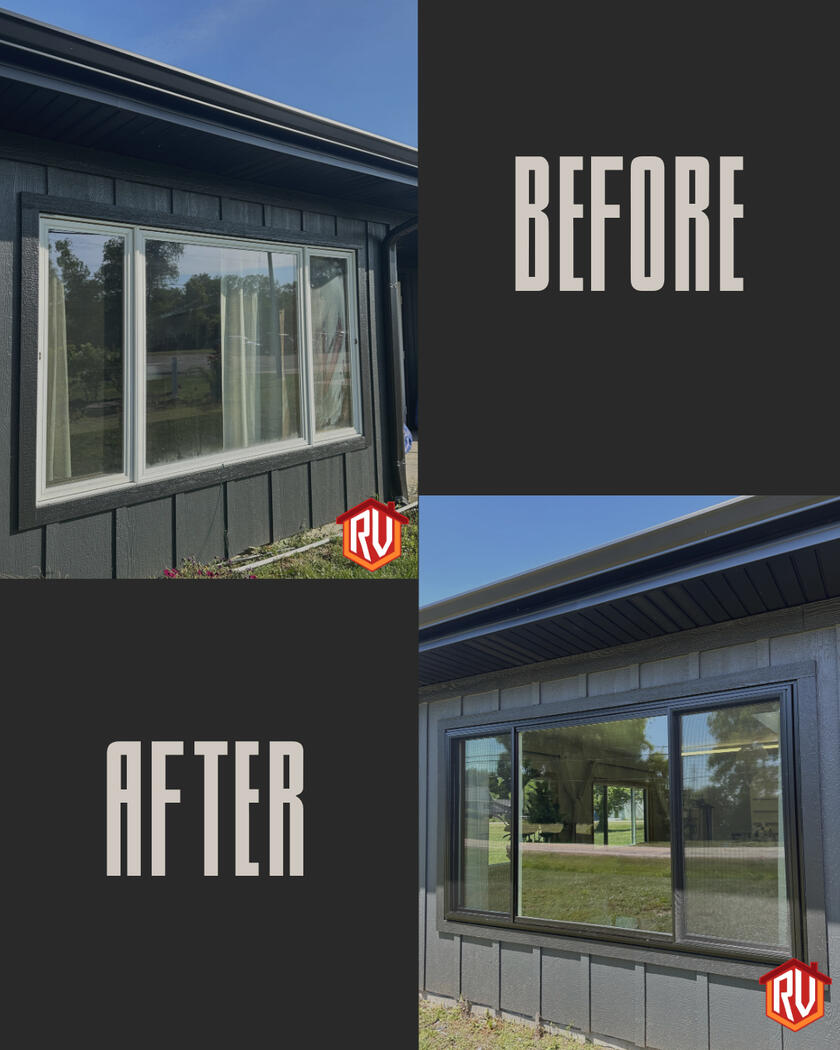 Three-Wide Window Install